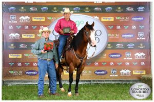 Gunner Get Whiz Campeão Working Cow Horse - Aberta - Senior - Congresso ABQM 2019